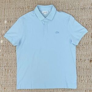 Lacoste Men's Pastel Blue Polo Shirt